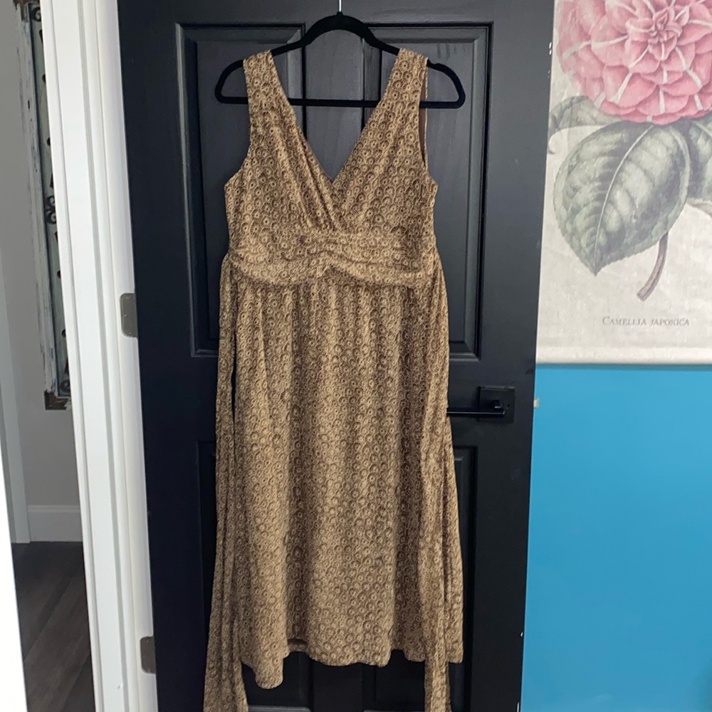 liz claiborne villager maxi dress